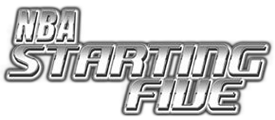 NBA Starting Five title screen for Playstation 2